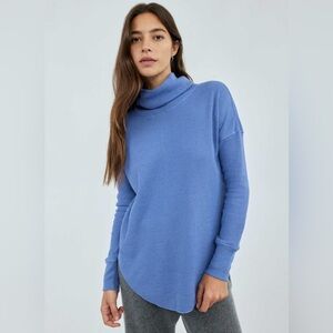 Aritzia | THE GROUP BABATON Thermal Cowlneck Waffle Sweater